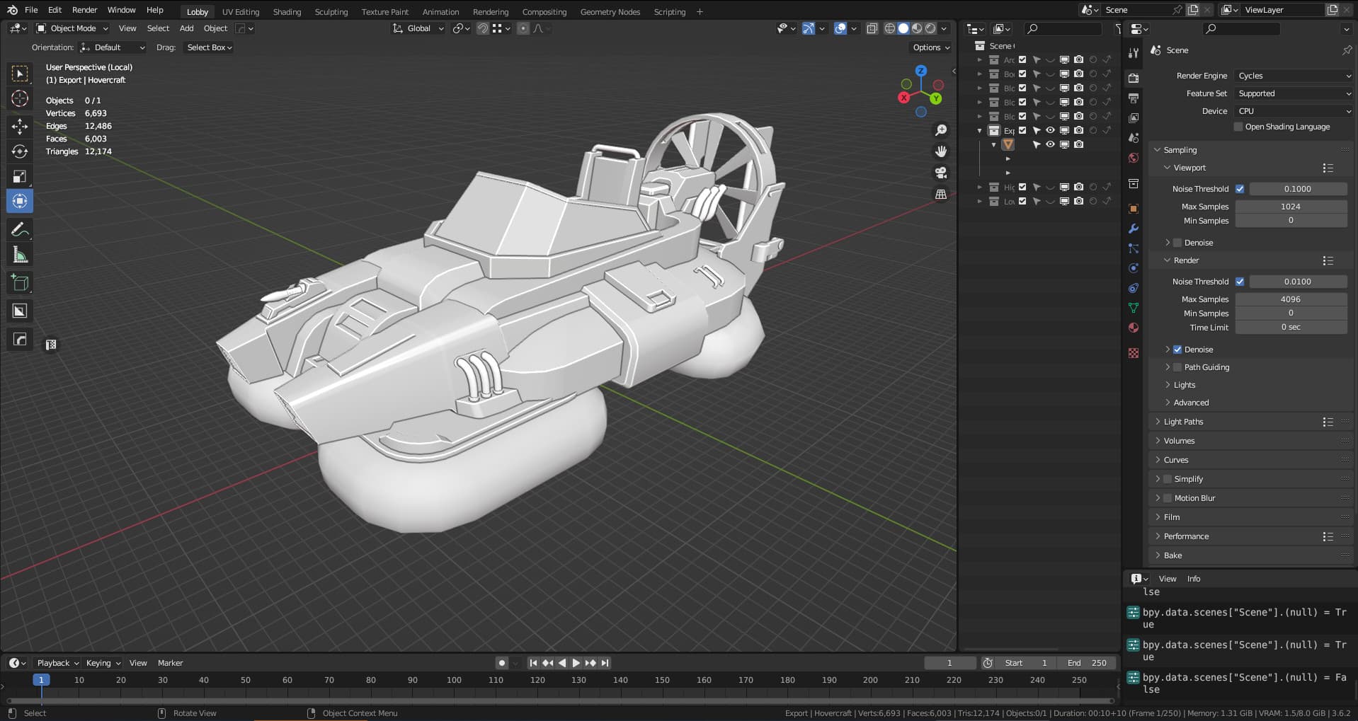 Fortnite Hovercraft