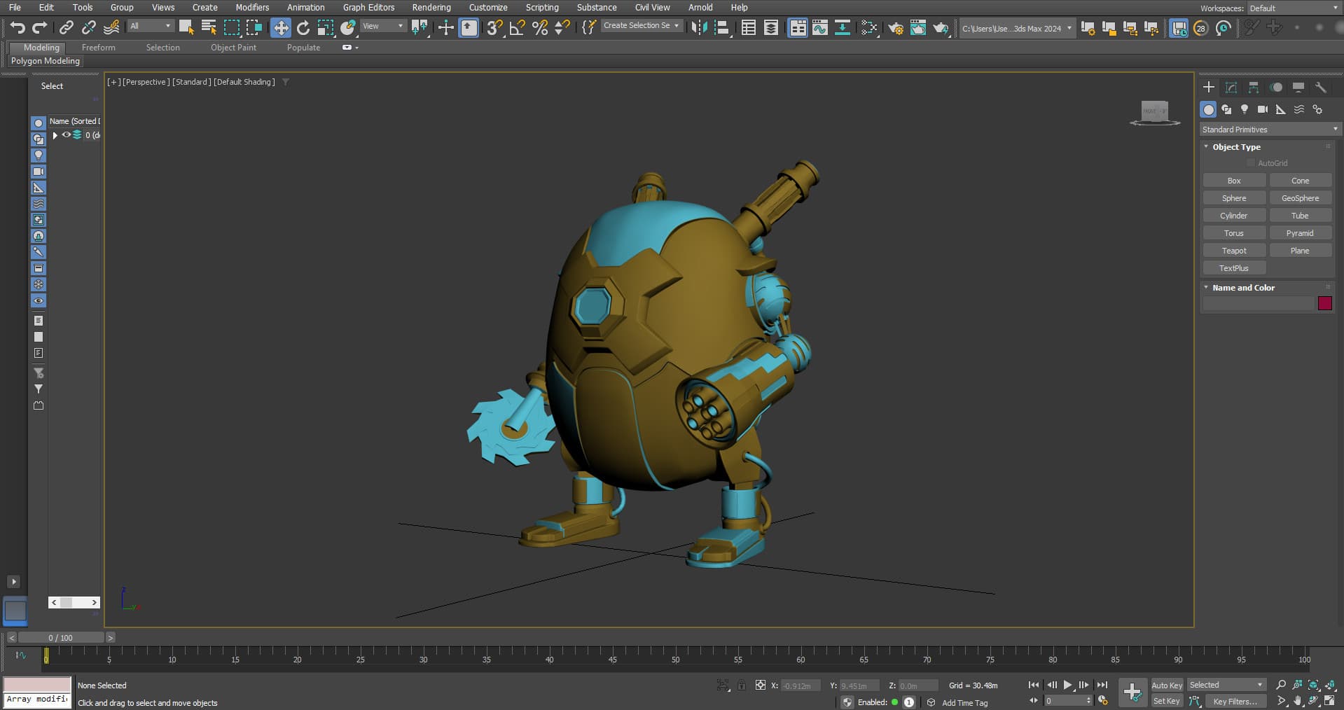 The Mecha Robot 