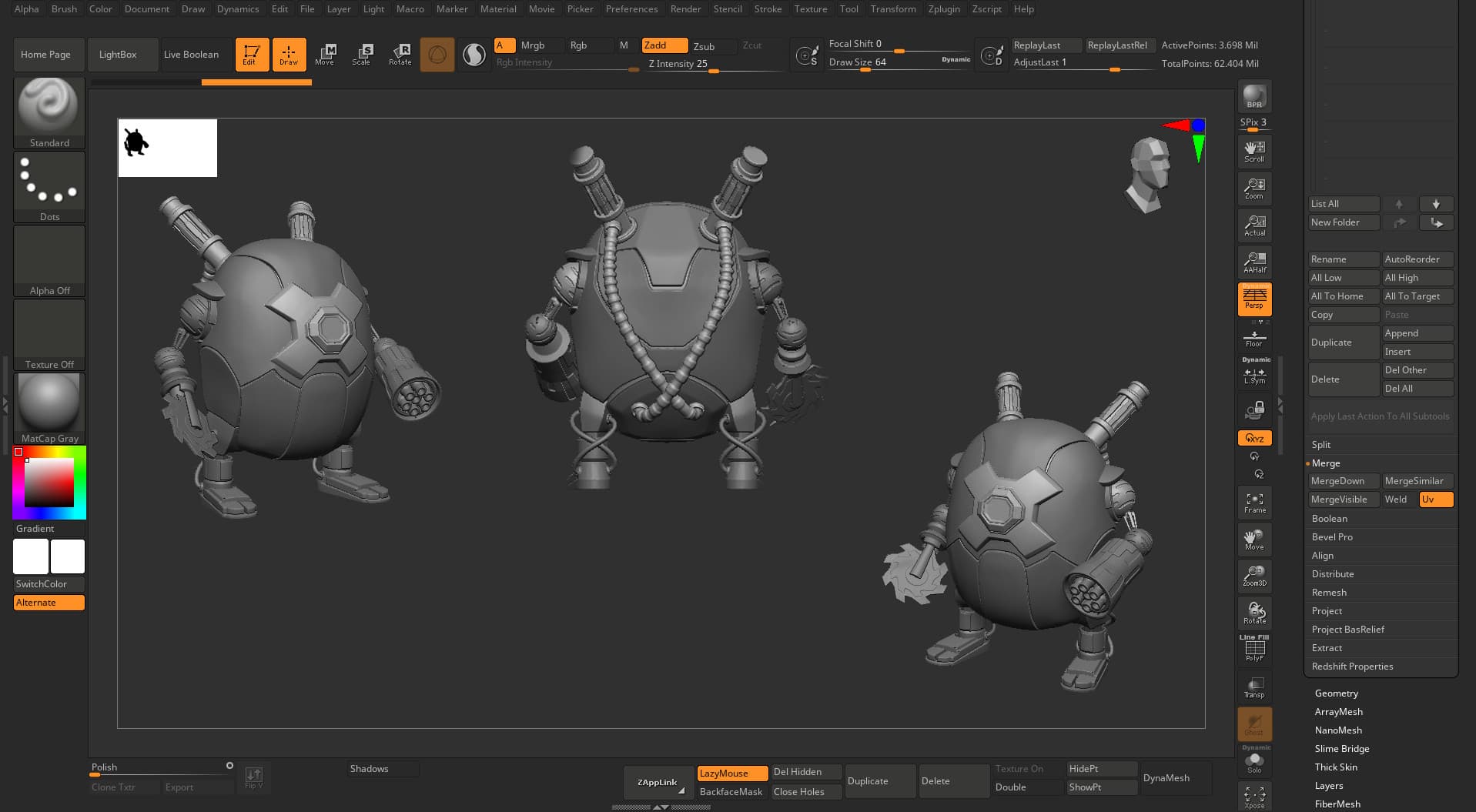 The Mecha Robot 