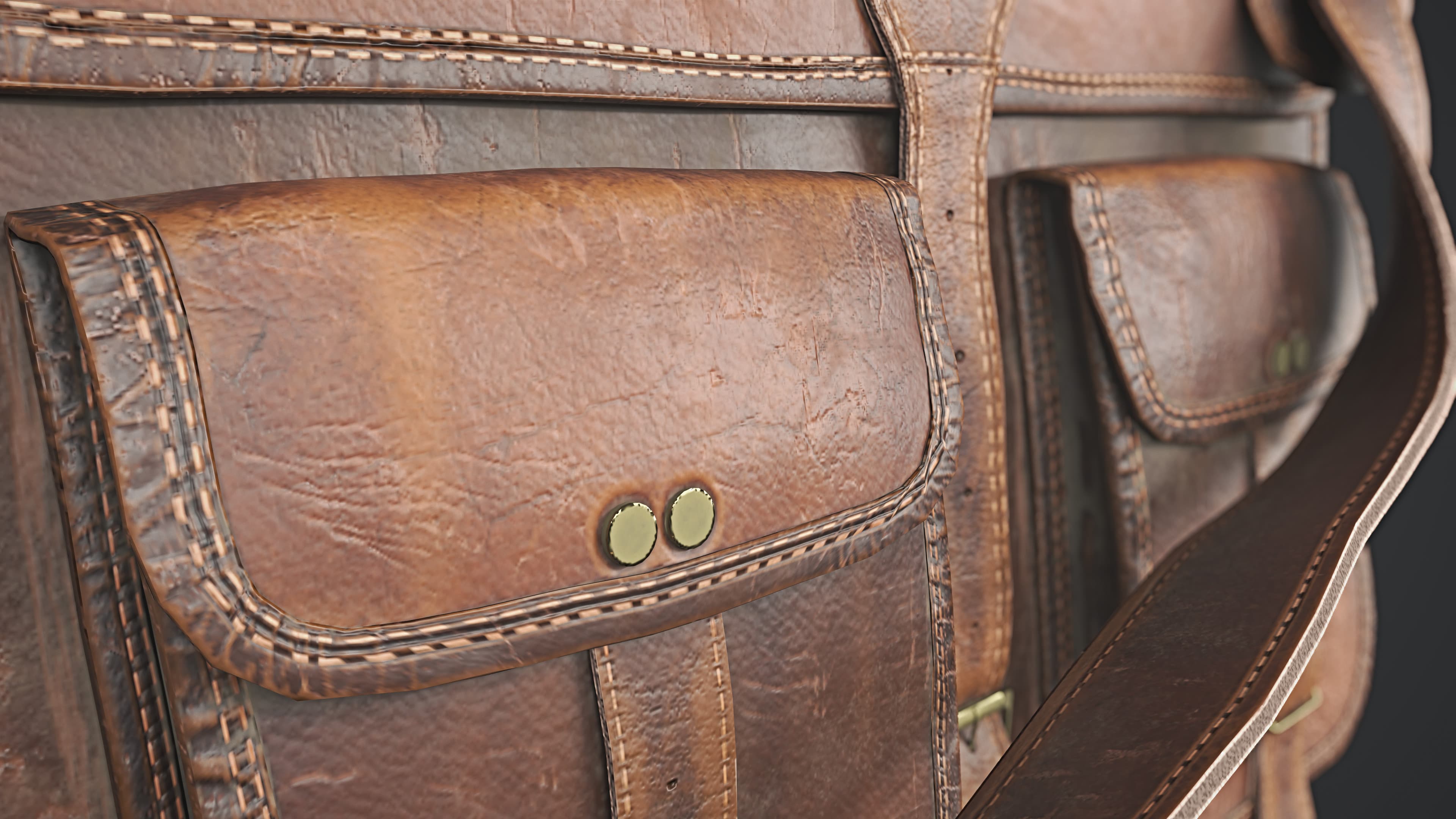 Messenger Leather Bag
