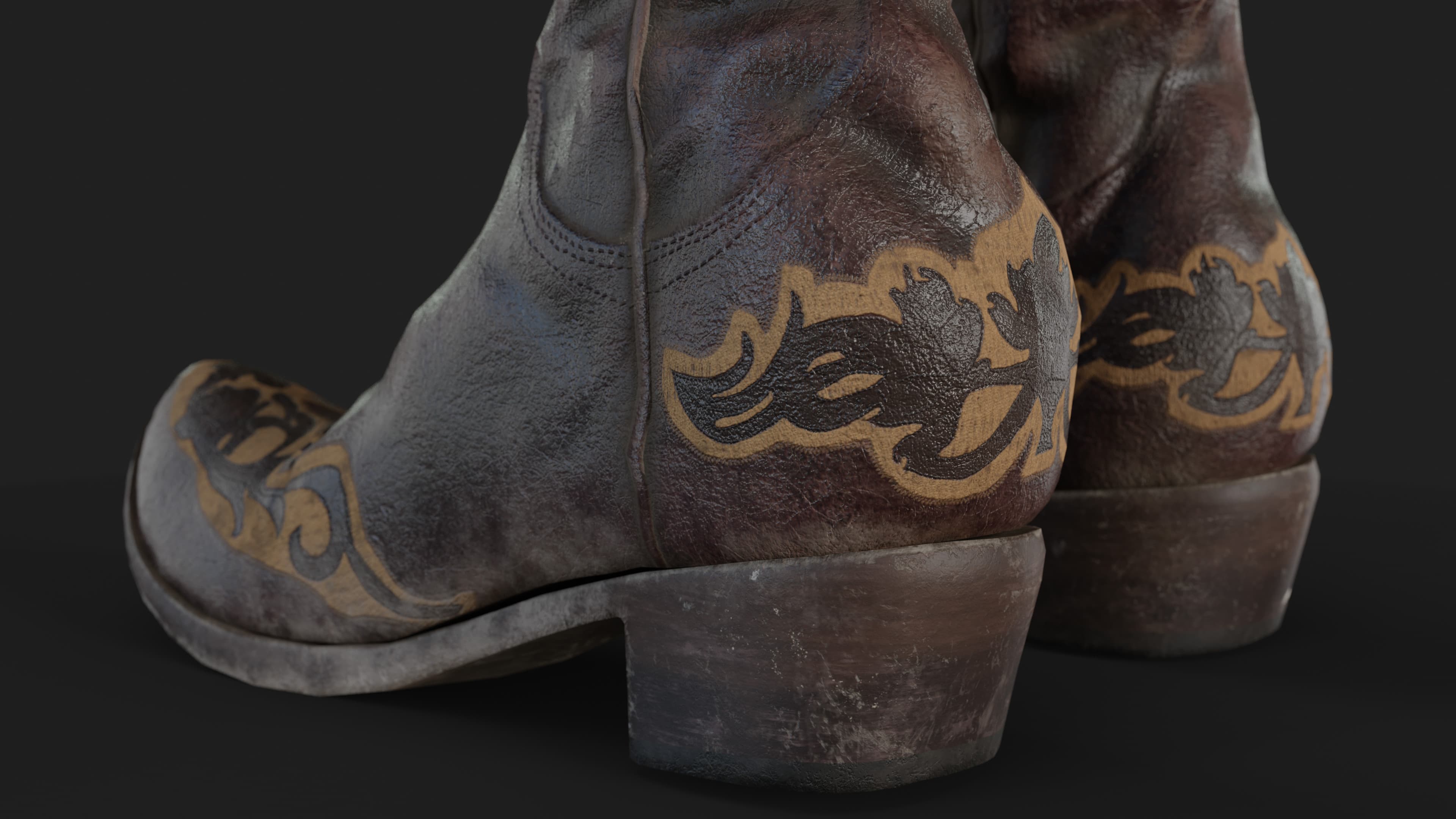 Leather Boot