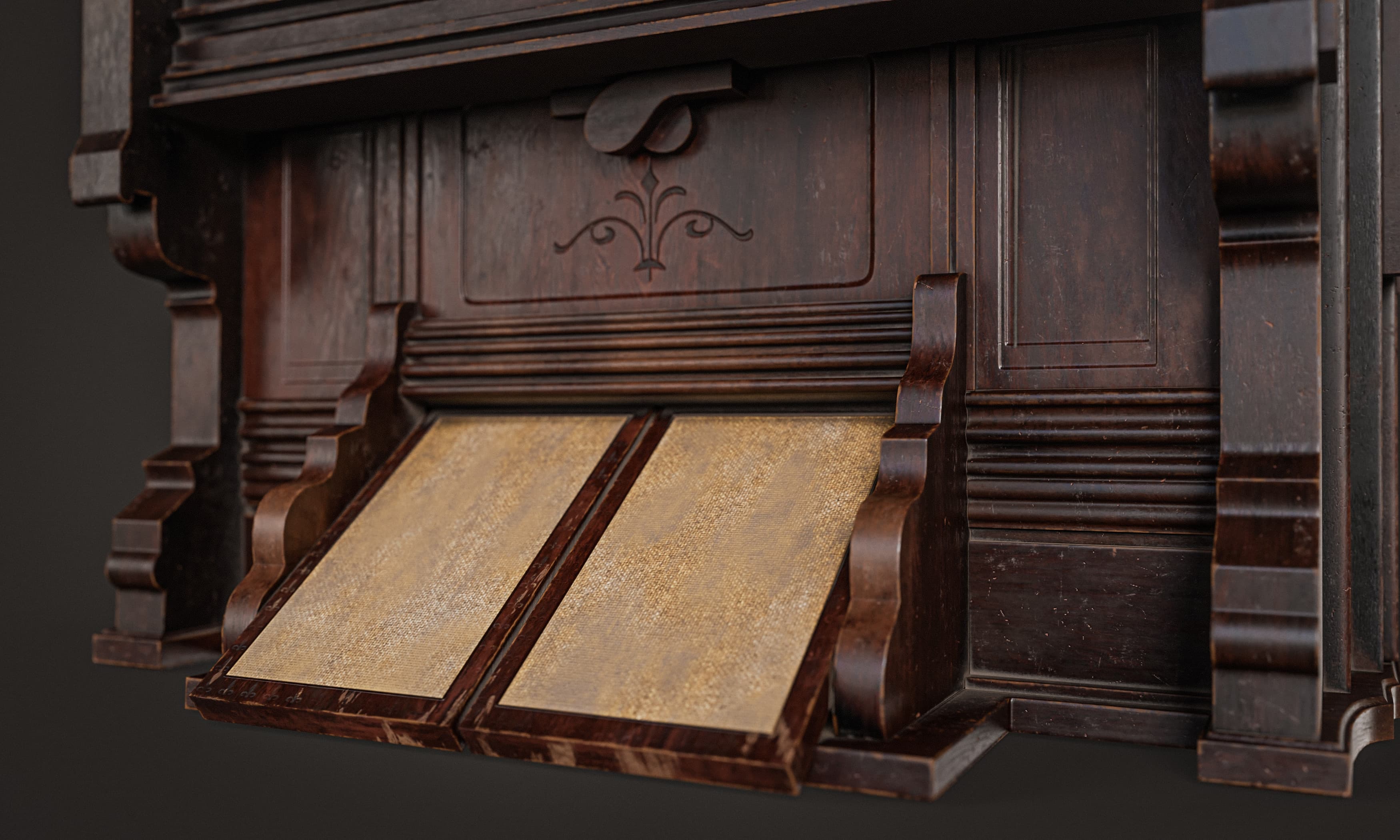 Antique Pipe Organ