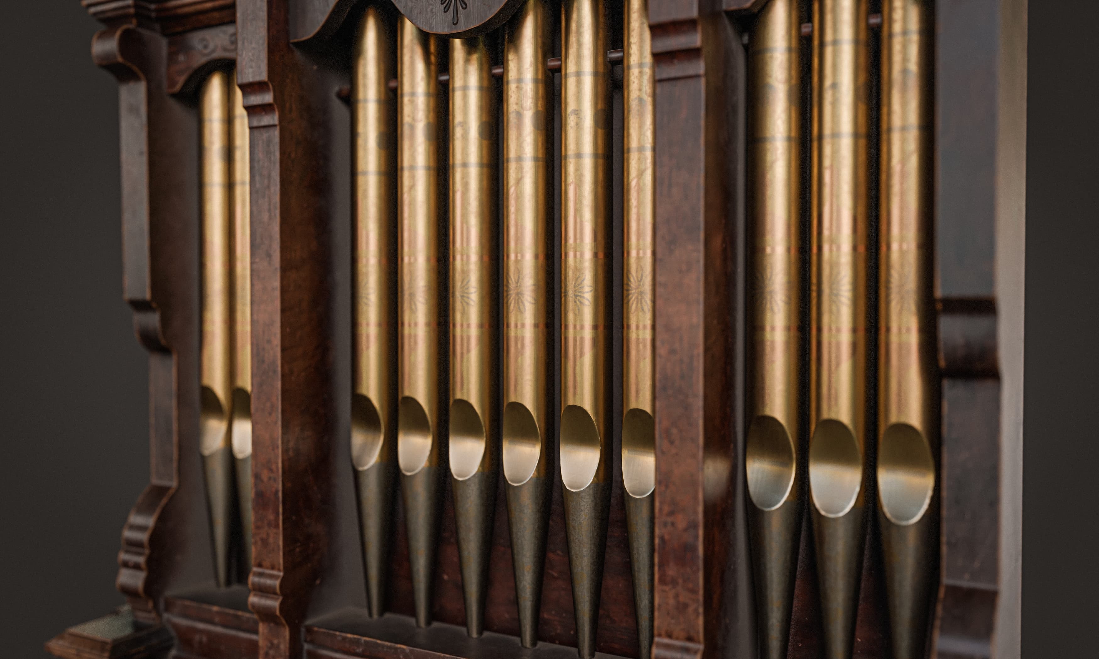 Antique Pipe Organ