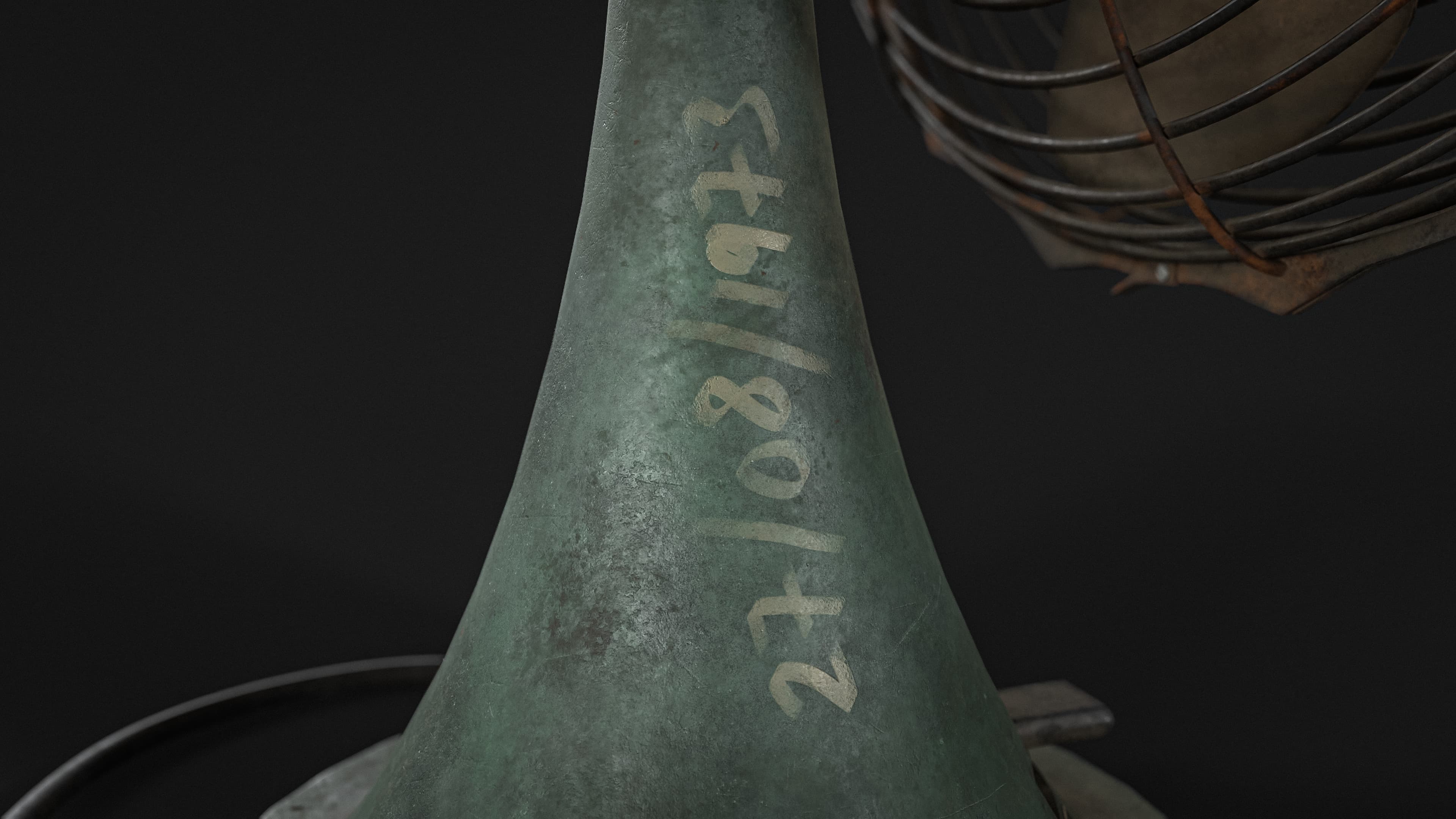 Old Rusty Table Fan