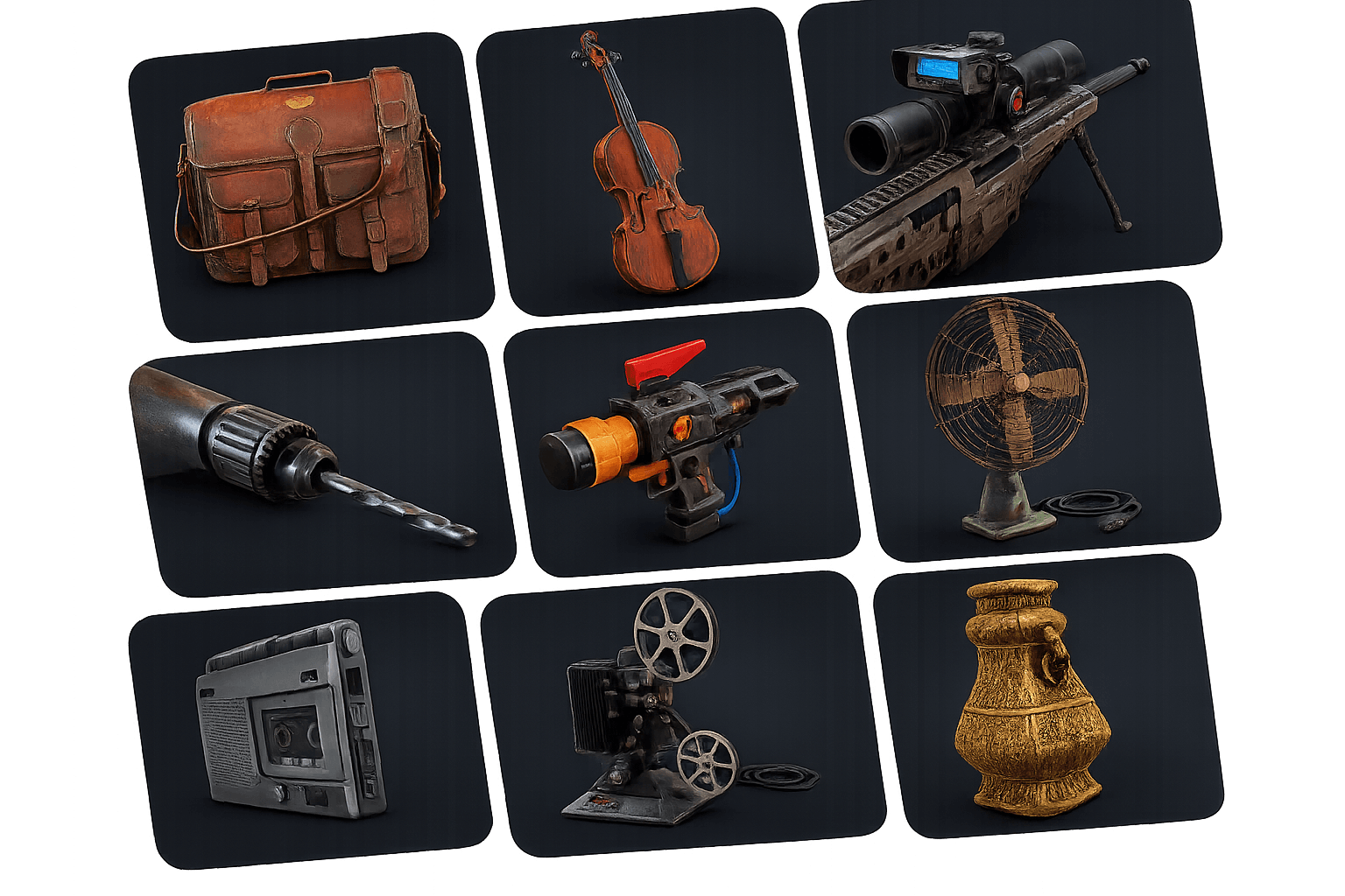 xqube asset showcase