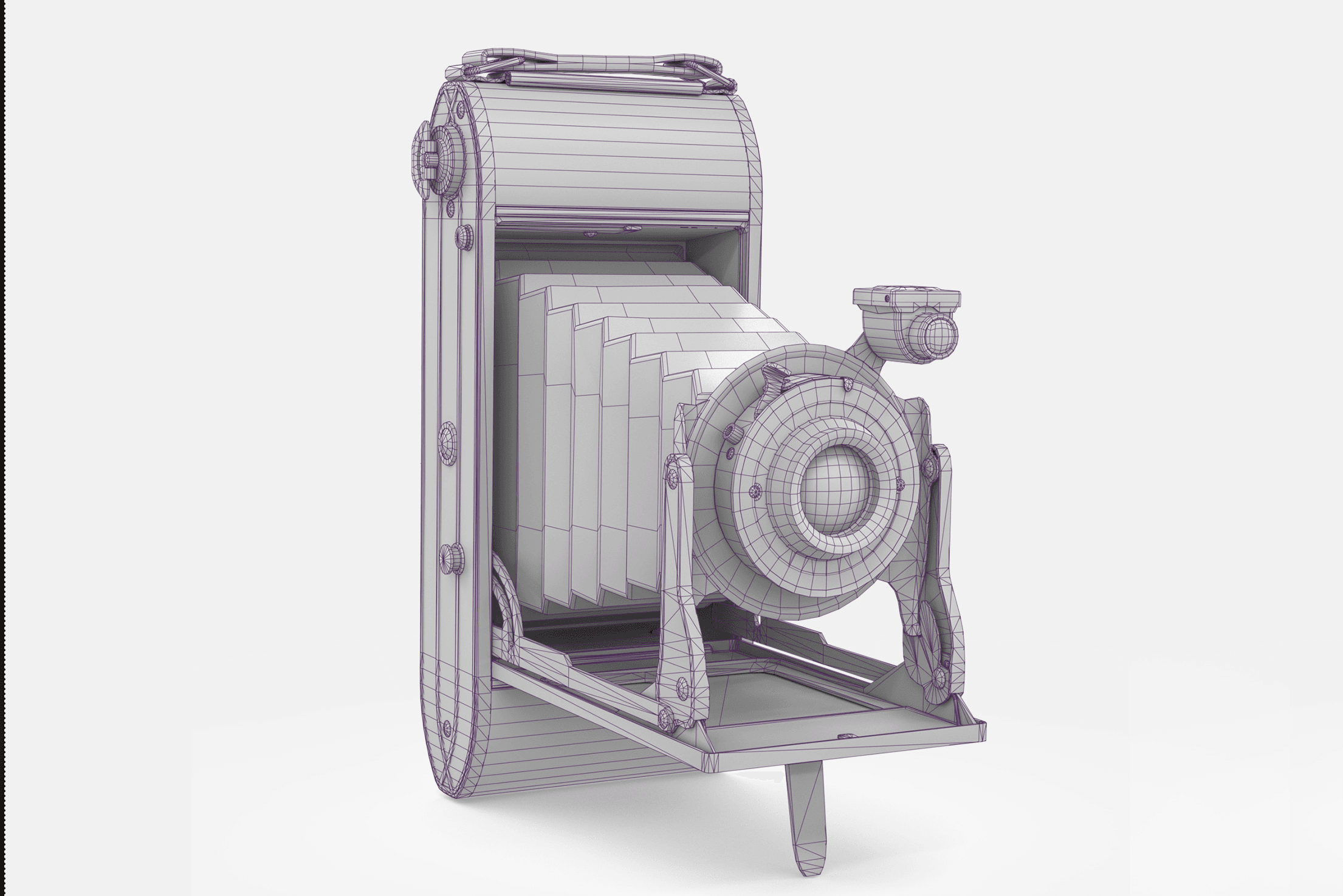 high poly low poly asset